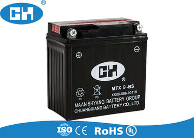 High Capacity 125cc Motorcycle Battery Overcharging Protection Long Service Life
